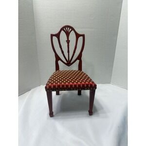 Mark Roberts Collection Mahogany Queen Anne Style Side Chair Upholstered Seat